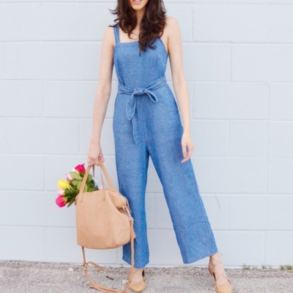 madewell muralist jumpsuit